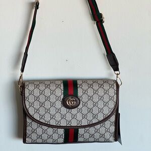 Gg logo crossbody bag